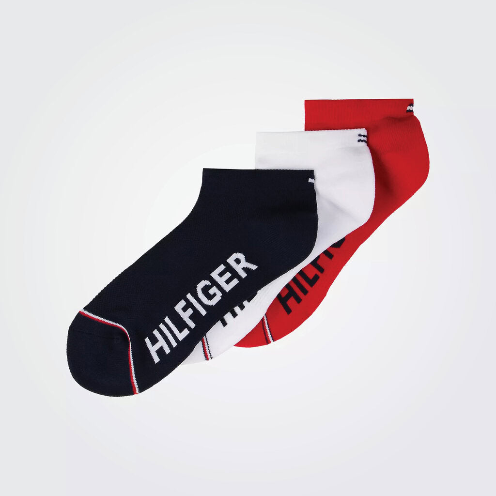 Logo Print Ankle Sock 2 Pairs
