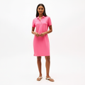 Regular Fit Stretch Cotton Polo Dress