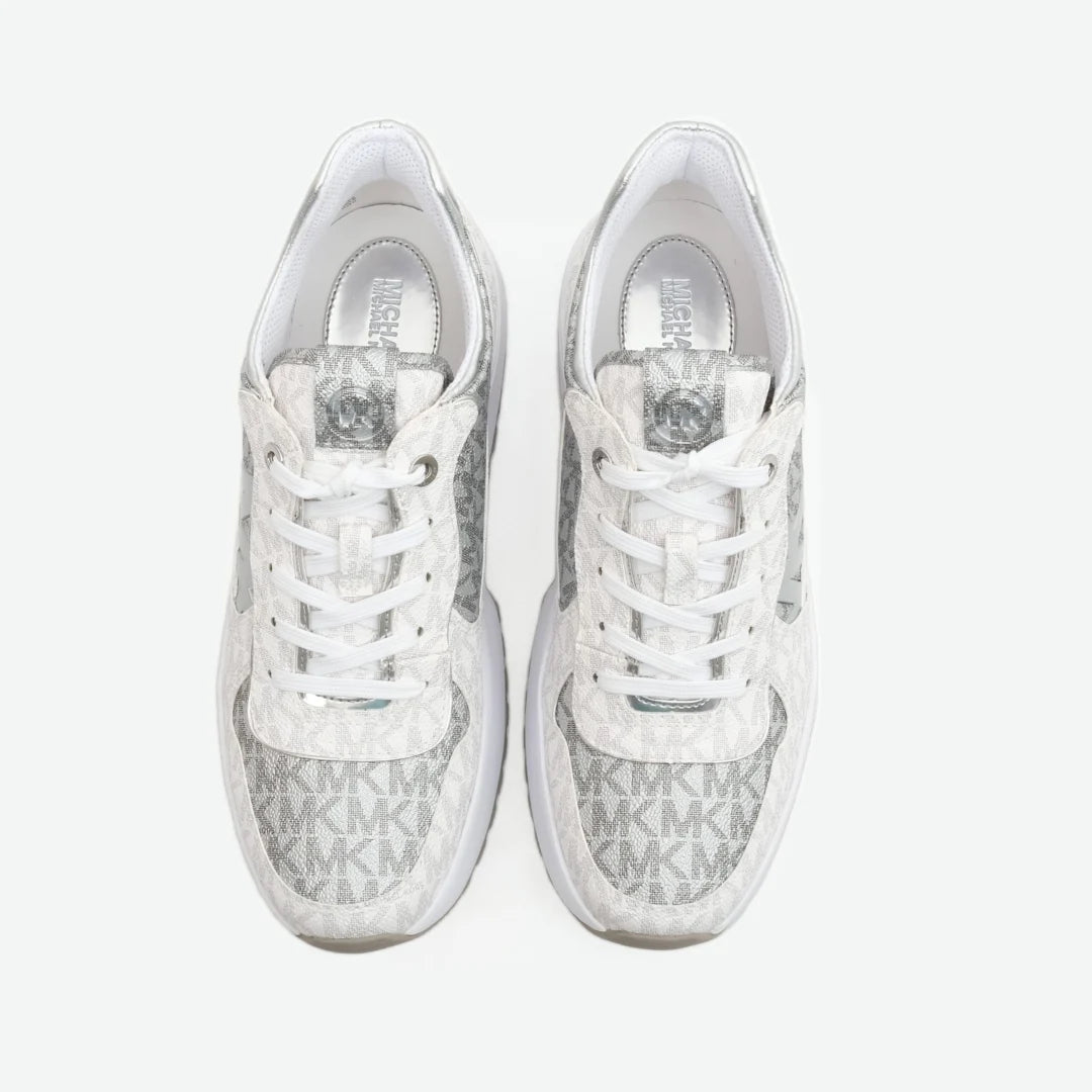 Canvas Muse Metallic Logo Trainer Shoes