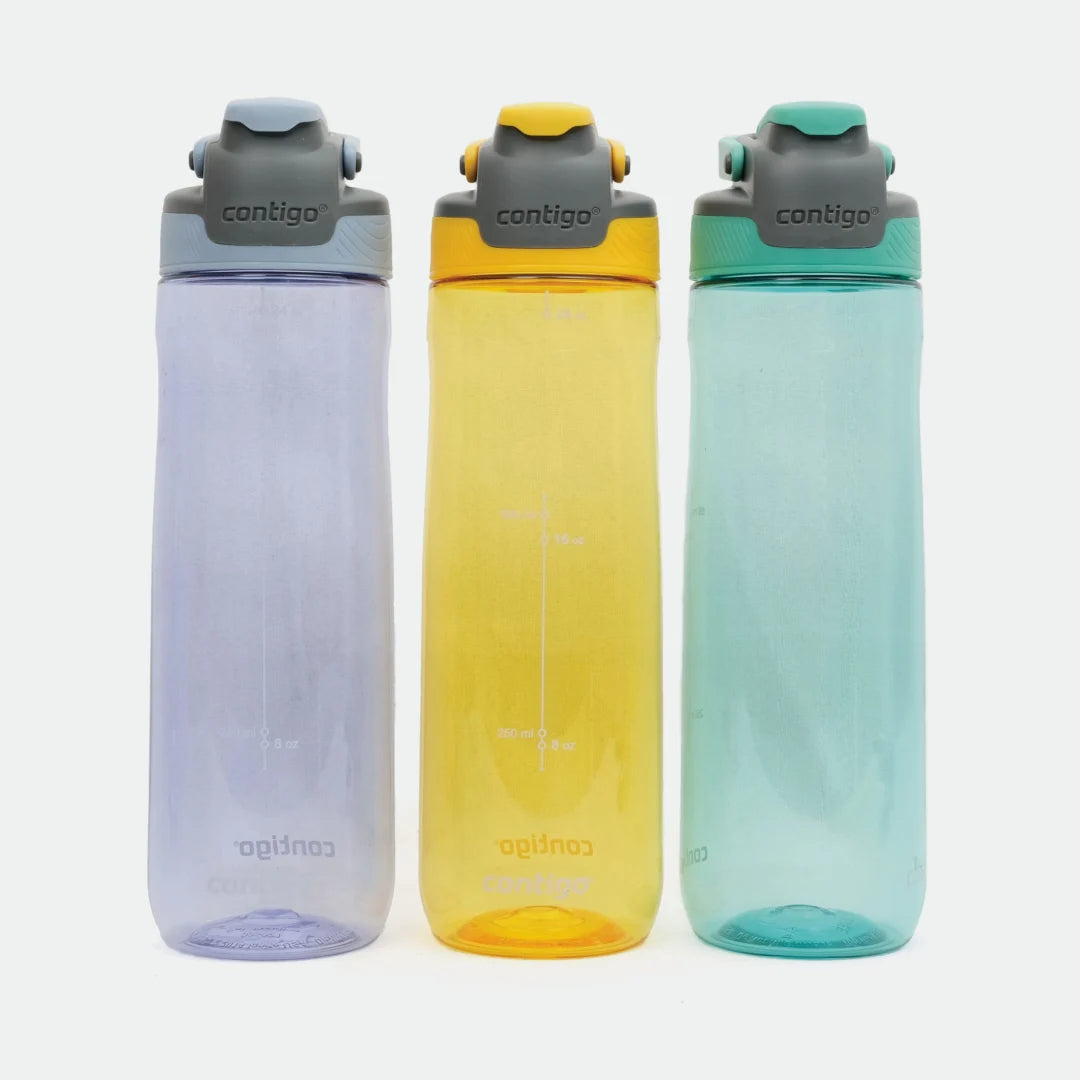 Auto Seal 3 Pack Water Bottle