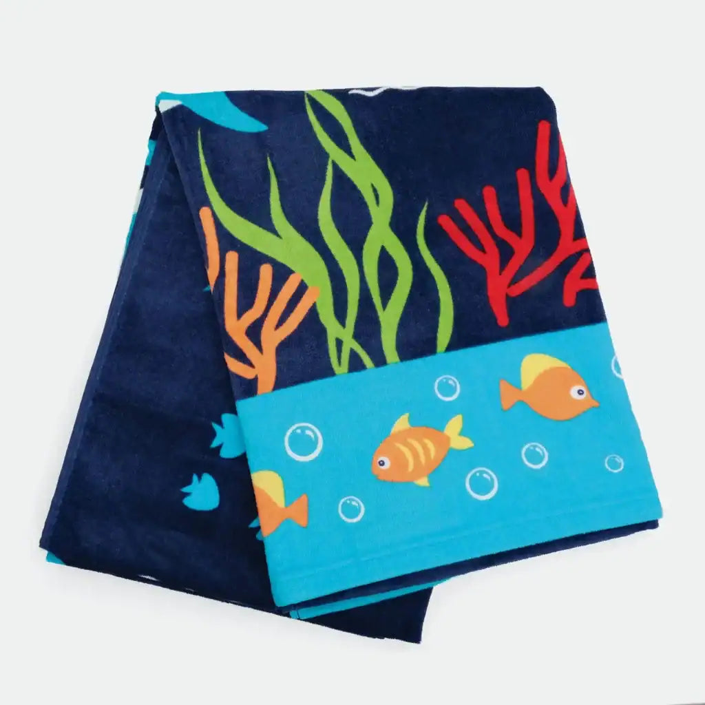 Beach Towel Fish Design